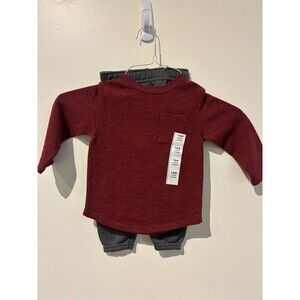 NWT Cat & Jack/Garanimals Long-Sleeve Shirt & Sweatpants Outfit - 18M